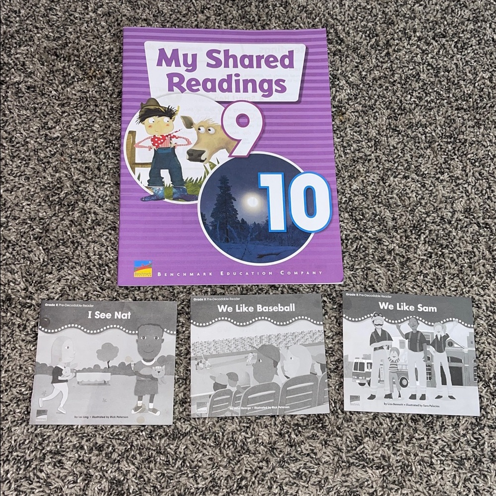 Homeschool bundle Kids books Kindergarten to 1st grade elementary learning books